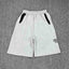 Mertra Contrast Pocket Sweat Shorts - Light Grey/Black