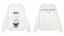 IH NOM UH NIT Textured Mask Pearl Sweatshirt - Off-White