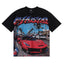 Life Hustlers Supercar Racing Graphic Tee - Black