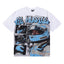 Life Hustlers Helmet Driver Graphic Tee - White