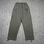 Mertra Straight-Leg Sweatpants - Olive Grey