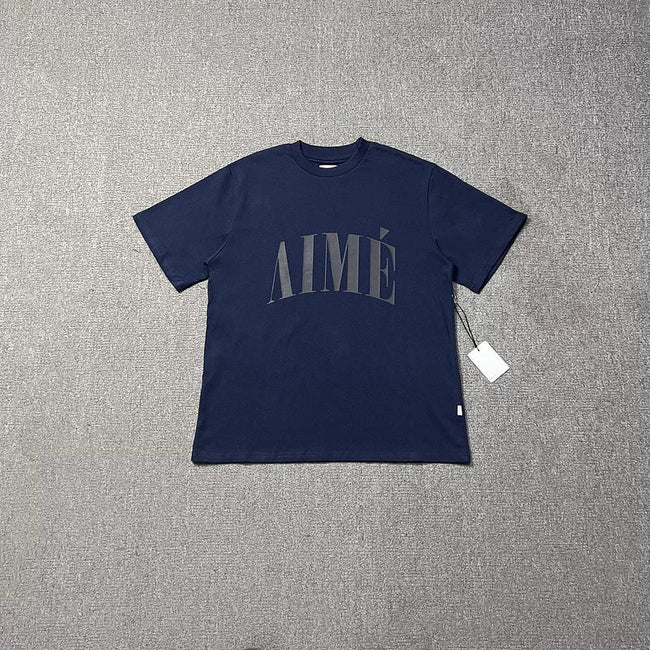 Aimé Leon Dore Arch Logo Graphic Tee - Navy Hover Image