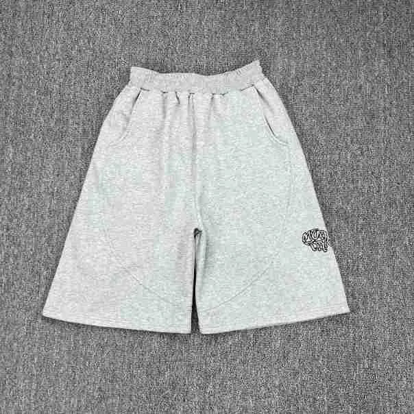Mertra Logo Sweat Shorts - Grey Hover Image