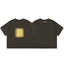 Mertra Glitch Graphic Tee - Washed Dark Grey