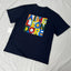 Aimé Leon Dore Block Color Logo Tee - Blue