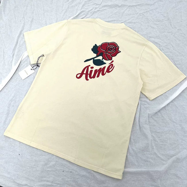 Aimé Leon Dore Rose Script Graphic Tee Hover Image