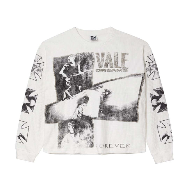 Vale Forever Slam Long Sleeve Thermal Tee White Hover Image